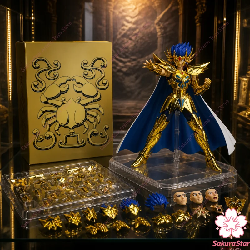 

【In Stock】CS Model Saint Seiya Myth Cloth EX Cancer DeathMask Metal Armor Zodiac Knights Action Figure Collection Toy