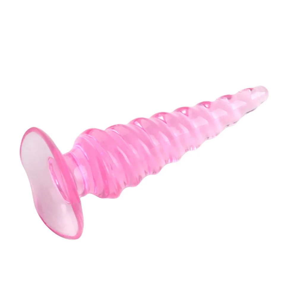 Rotating Anal Anal Serra Bead Female Toy Jelly Pagoda Butt G-Spot Prostate Massager for Men and Women Sharing Couple Sex Toys