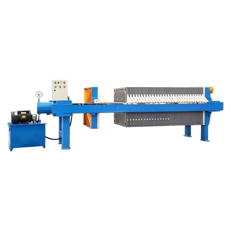 Plate Frame Filter Press,Industrial Small Fully Automatic Pull Plate Solid-Liquid Separation Box, Belt Type Sludge Dewatering