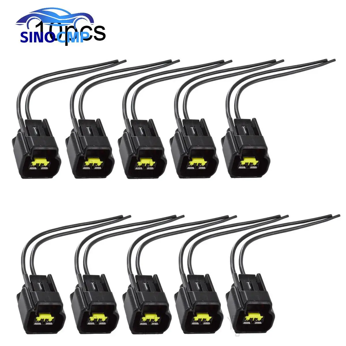 

10 шт. разъем катушки зажигания для модульных пигтейлей Ford 4,6 5,4 6,8 F-150 Mustang