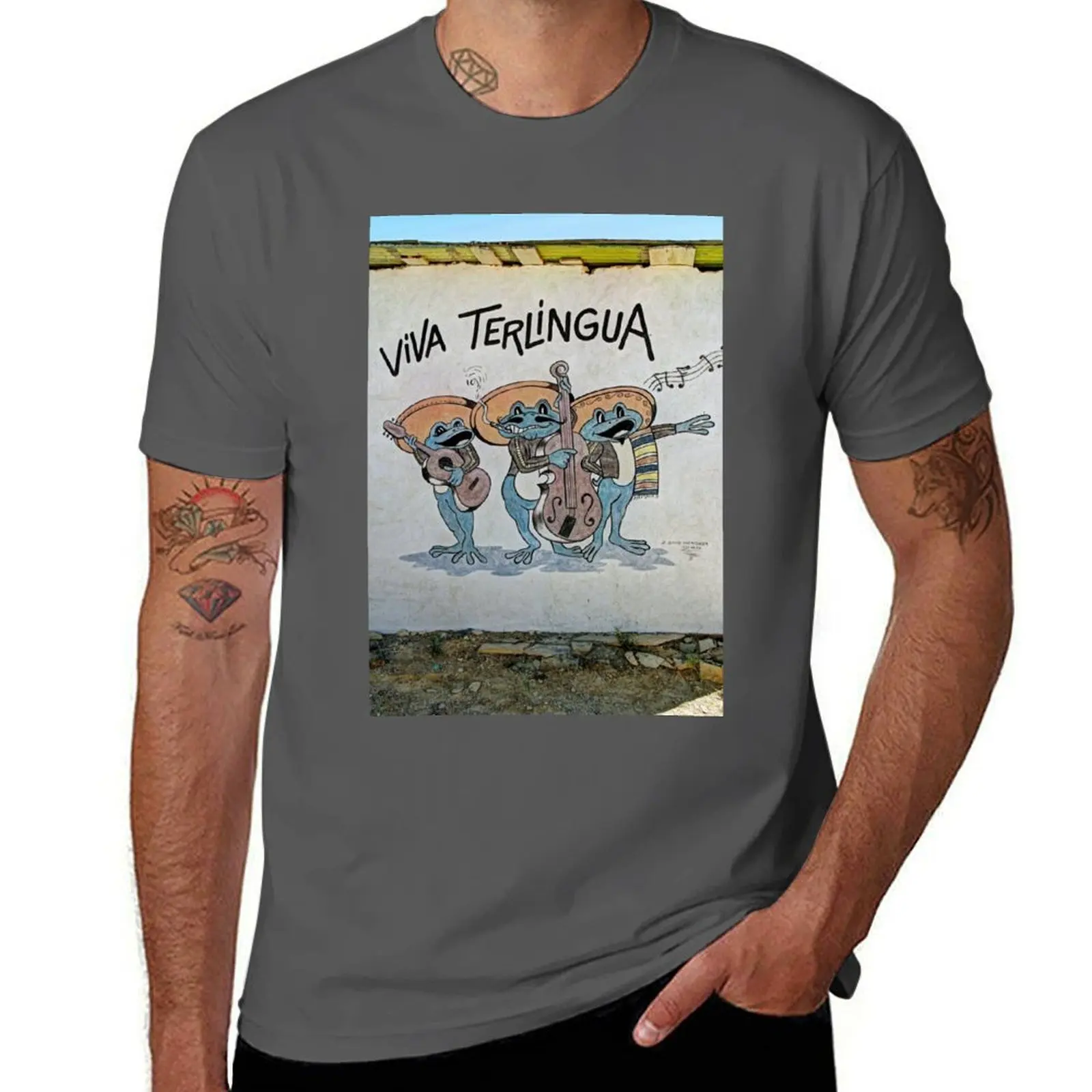

Viva Terlingua! T-Shirt customs Clothing slim fit t shirts for men