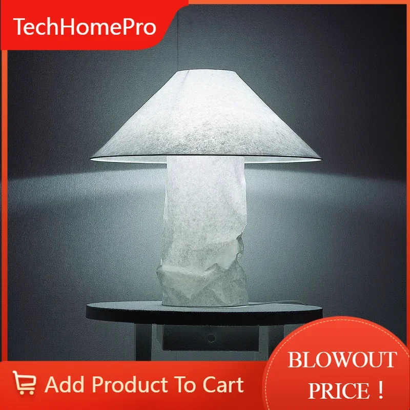 TechHPNordic Wabiji Style Living Room Table Lamp Creative Art Atmosphere Floor Lamp For Hotel B&B