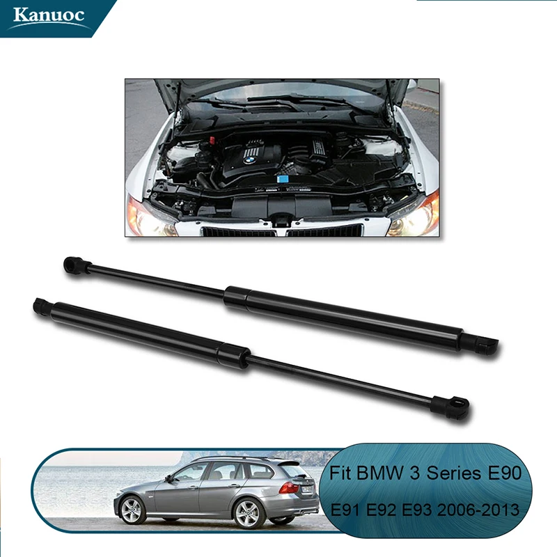 Car Front Bonnet Gas Struts Hood Lift Support Gas Spring Bracket For BMW E90 E91 E92 E93 M3 2006-2013 Car Accessories