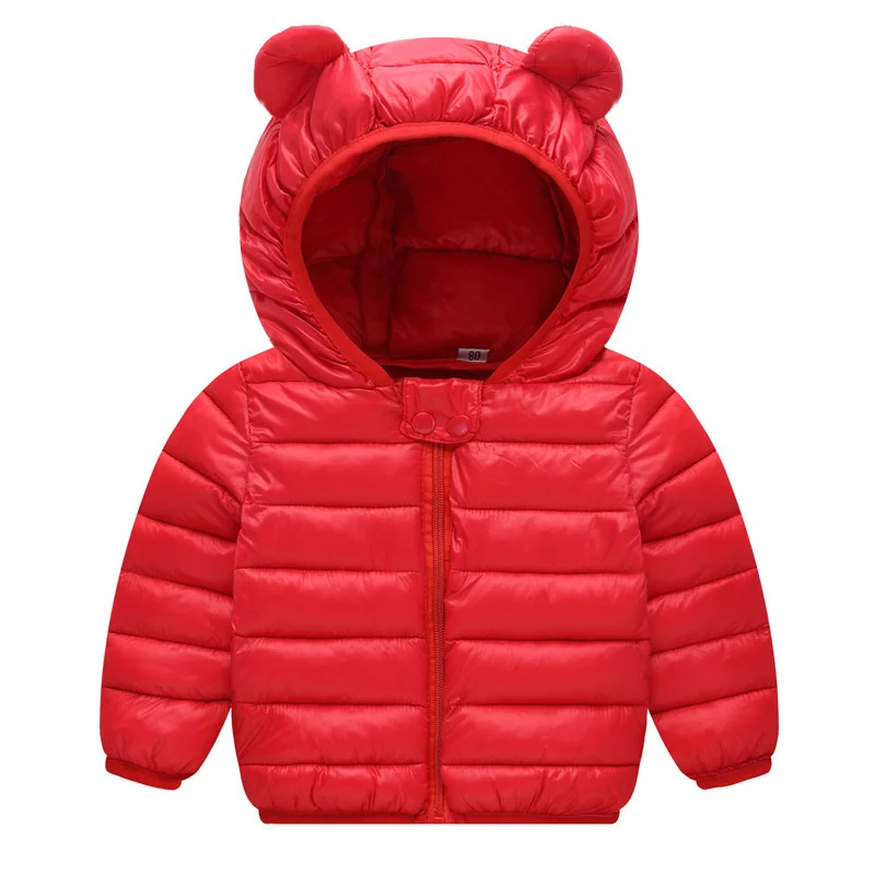 Neonati piumini capispalla per bambini cappotti autunno ragazzi ragazze caldo piumino con cappuccio cappotto inverno bambino ragazza giacche 1-5Y