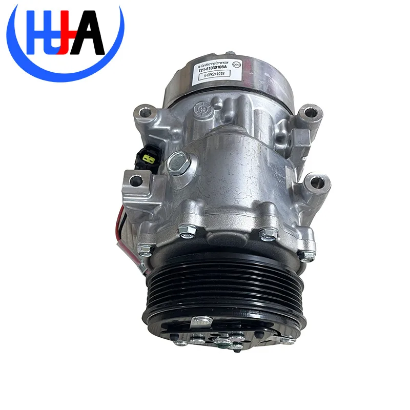 

1pcs T21-8103010 Auto Air Conditioning Compressor AC Compressor For 6pk Chery tiggo Air Compressor