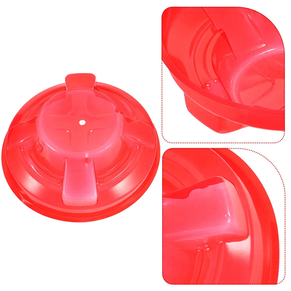 5 Pcs Smoke Dust Cover Protective for Electronic Alarm Sensation Plastic