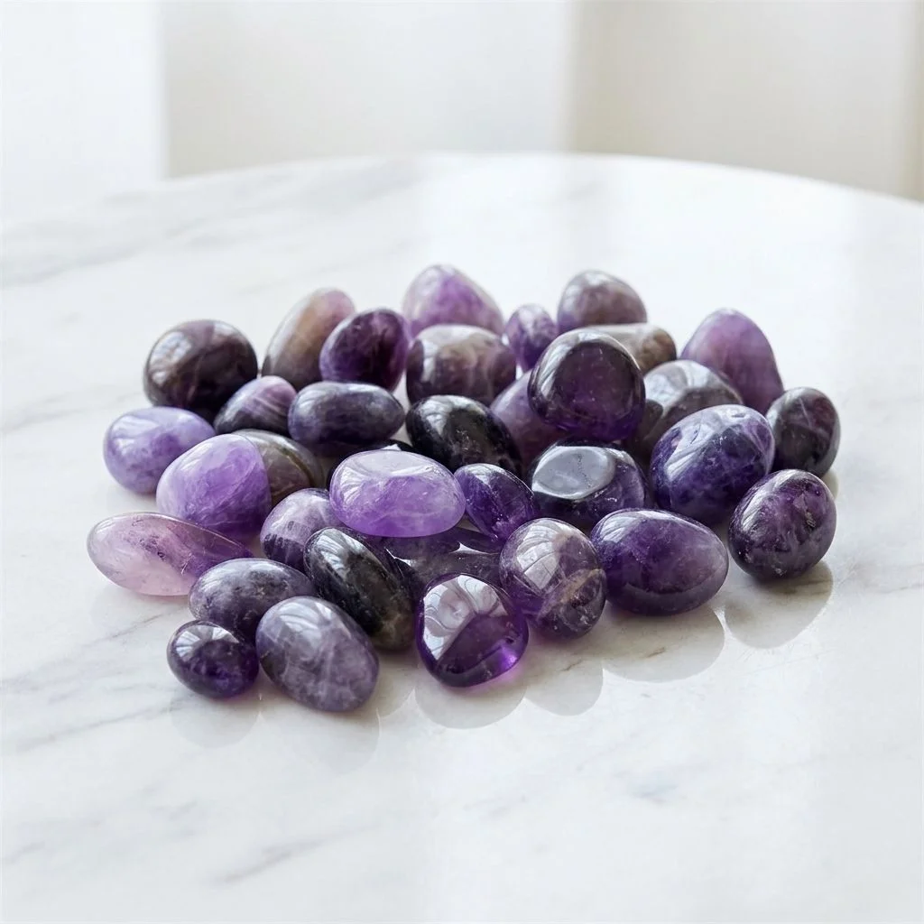 10-20mm Natural Crystal Amethyst Rose Quartz Gravel Irregular Polishing Reiki Healing Tumbled Stone Aquarium Home Decor