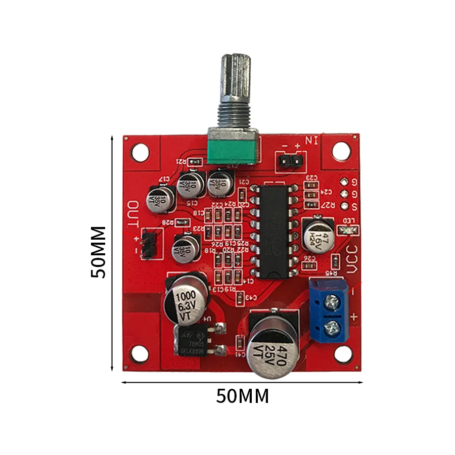 PT2399 Microphone Reverb Plate Reverberation Board - No Preamplifier Function Module for Audio Processing