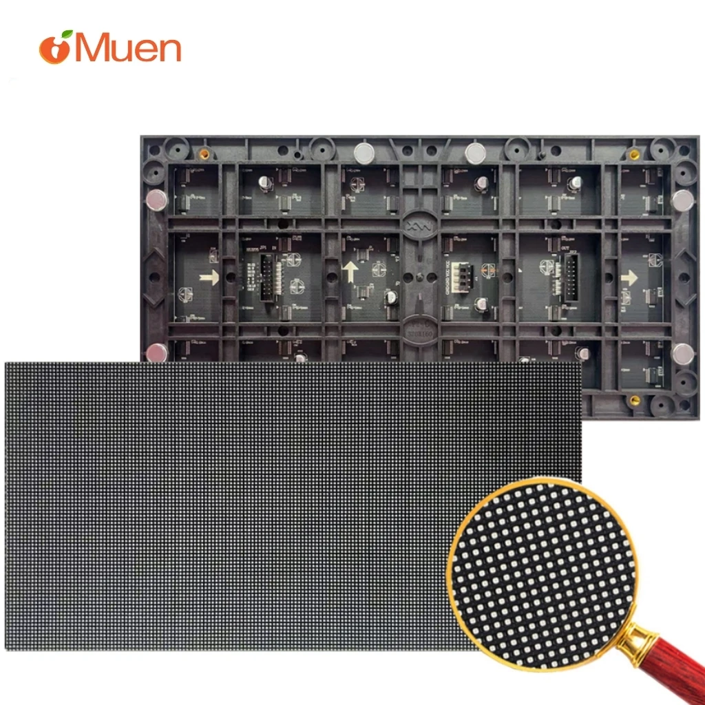P2 LED Screen Panel Module 320×160mm 160×80 Pixels 1/40 Scan Indoor SMD Full Color High Resolution P2 LED Display Panel Module