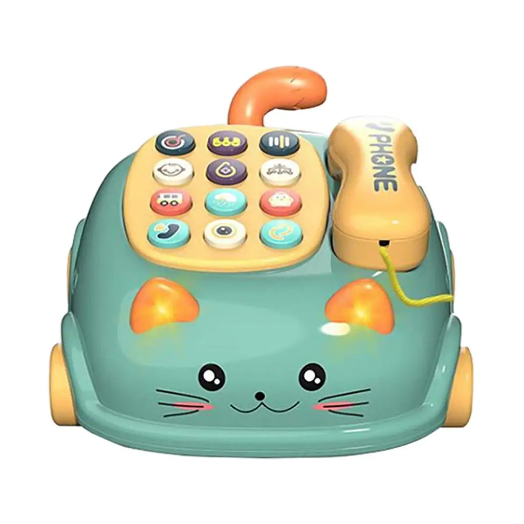 Children's Simulation Telephone Training Creative Toys Ability Cute Cartoon Toys for Unisex Children