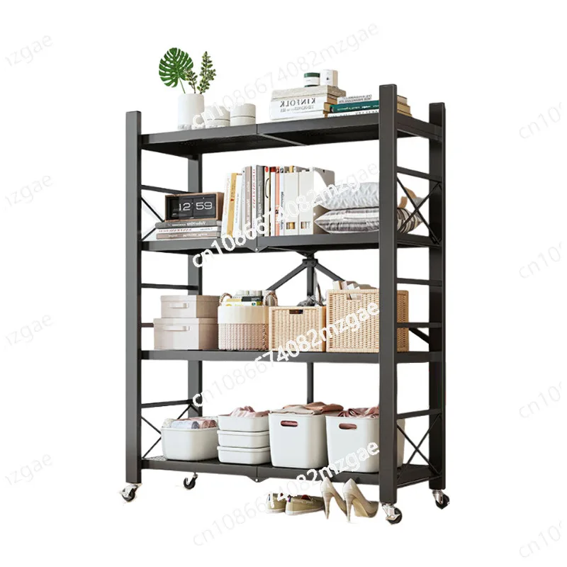 

Кухонная складная полка, не требующая установки, многослойная бытовая полка для хранения