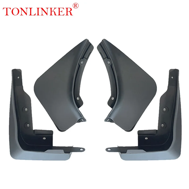 TONLINKER Car Mudguard For Mercedes Benz GLA-Class H247 CLA 180 200 250 2020 2021 2022 Mudguards Splash Guards Fender Mudflaps