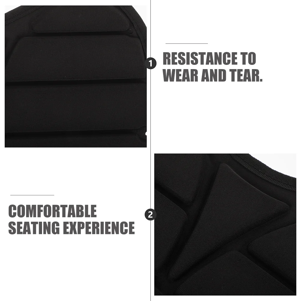 

2Pcs Kayak Backrest Pad Breathable Anti-Wear Outdoor Back Cushion Pad Comfortable Support for Single-Person Kayak Canoe