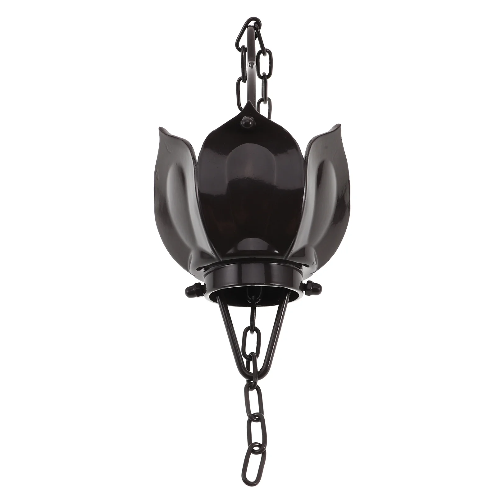 

Aluminum Alloy Rain Chain for Courtyard Garden Decorative Water Drainage Solution Easy Install Outdoor Gutter Downspout