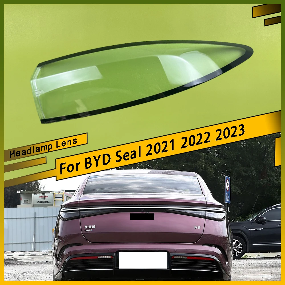 

For BYD Seal 2021 2022 2023 Car Accessories Rear Outer Taillight Shell Tail Lamp Cover Turn Signal Stop Light Mask Plexiglass