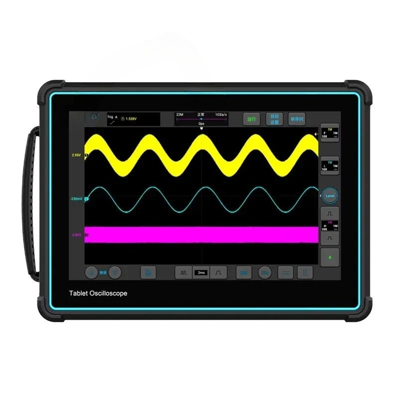 Micsig Digital Storage Oscilloscope 2 200MHz 1GSa/S 110Mpts Memory Depth Tablet Oscilloscope Automotive Micsig