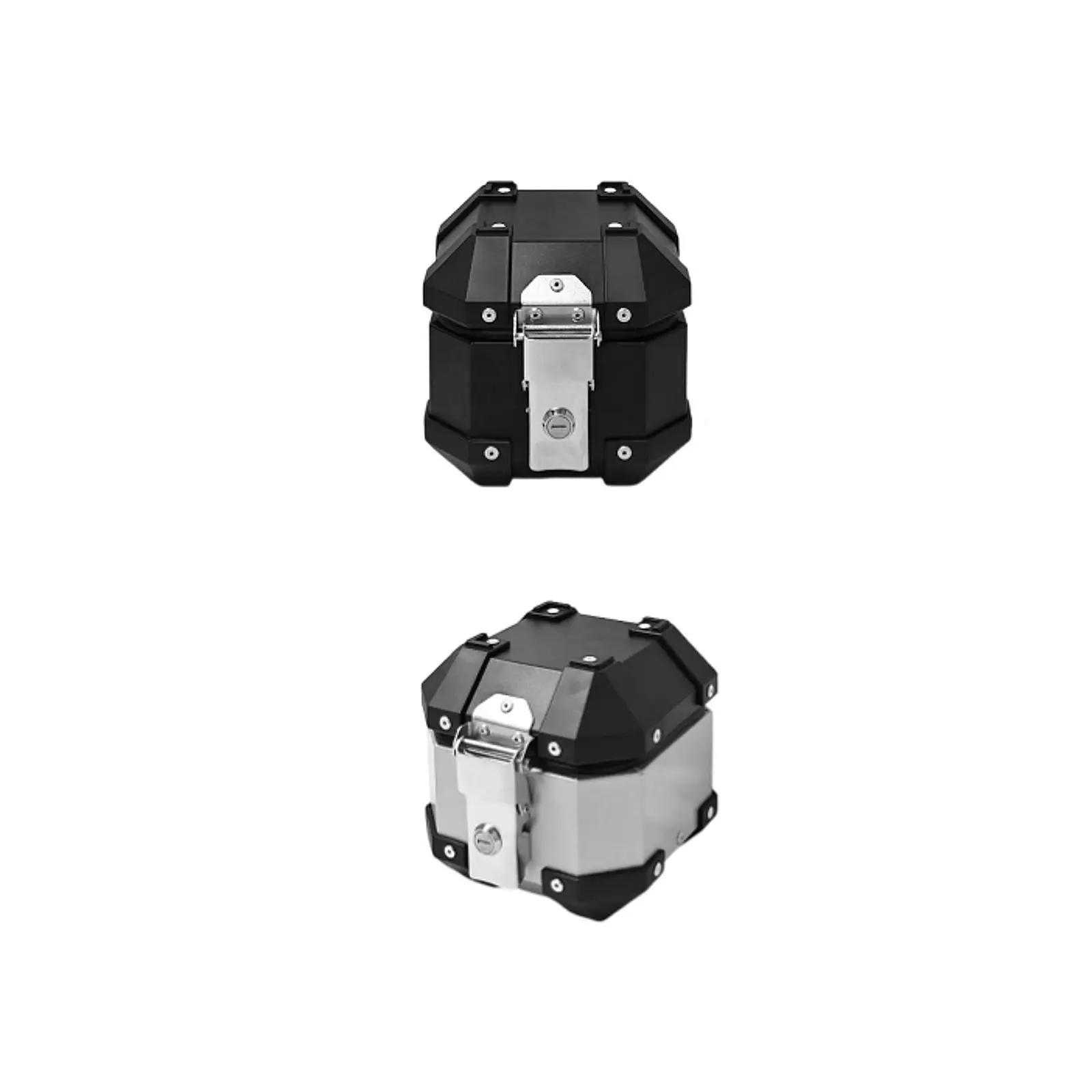 

Generic Motorcycle Top Case 5L Universal Luggage Case Waterproof Storage Trunk for Motorbike Electric Bike Electric Scooter