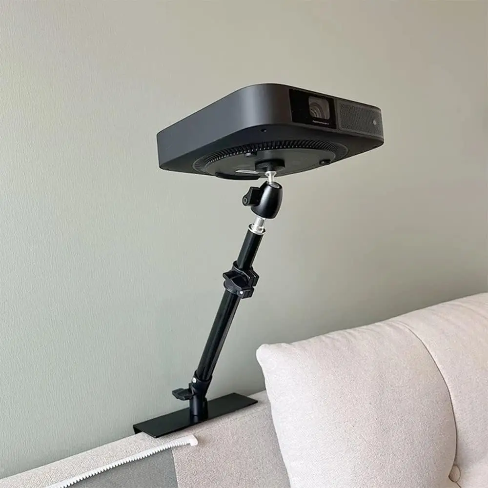 

Projector Stand for Bed Sofa, Invisible Installation Metal Holder, Multi-Angle Adjustment Bracket Mount, Universal 1/4 inch