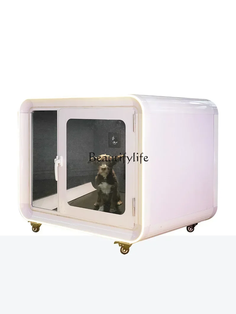 Stable Pet Soundproof Room Movable Mini Household Cat Soundproof Box noise reduction клетка для хомяка guinea pig