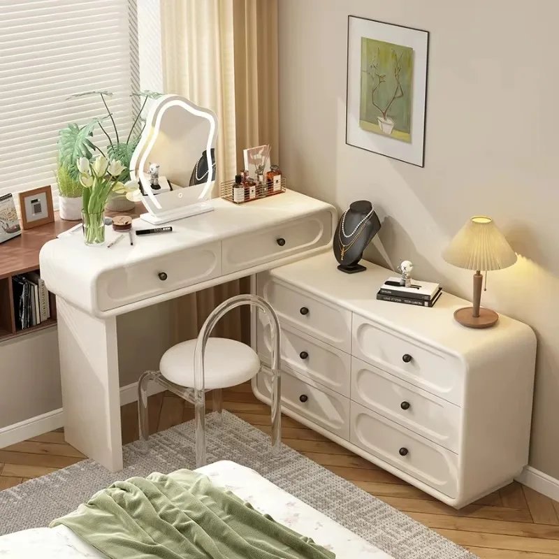 

Nordic Storage Vanity Table White Living Rooms Organizer Drawers Dresser Salon Luxury Beauty Kommode Schlafzimmer Home Furniture