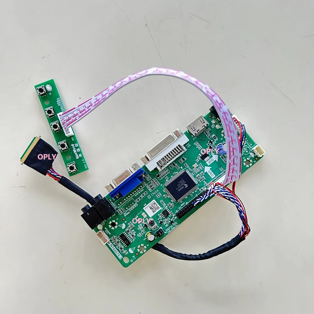 M.NT68676 DVI VGA Controller board HDMI-compatible for HSD101PWW1-A00 HSD101PWW1-A01 1280X800 LED 10.1