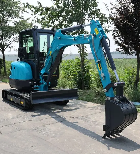 

QILU Support Customized Hydraulic Mini Excavator Crawler Digger High Operating Efficiency Machine