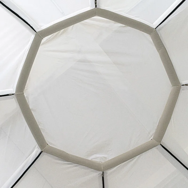 Tent Octagonal Outdoor Camping Portable Inflatable Rainstorm Protection Thickened Light Luxury