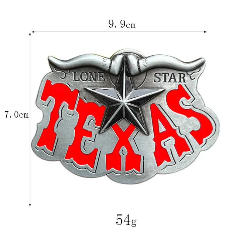 Pentagrama fivela estilo ocidental