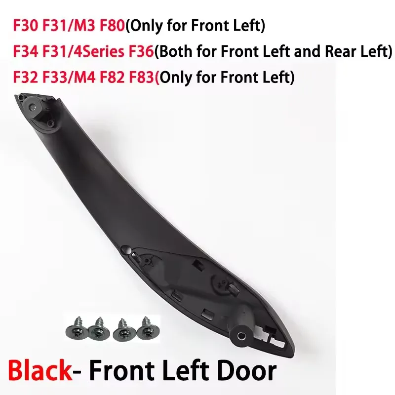 1 Stück Kunststoff ABS F30 Innen-Türgriff für BMW 3er 4er Serie M3 M4 F30 F80 F31 F32 F33 F34 F35 F36 F82