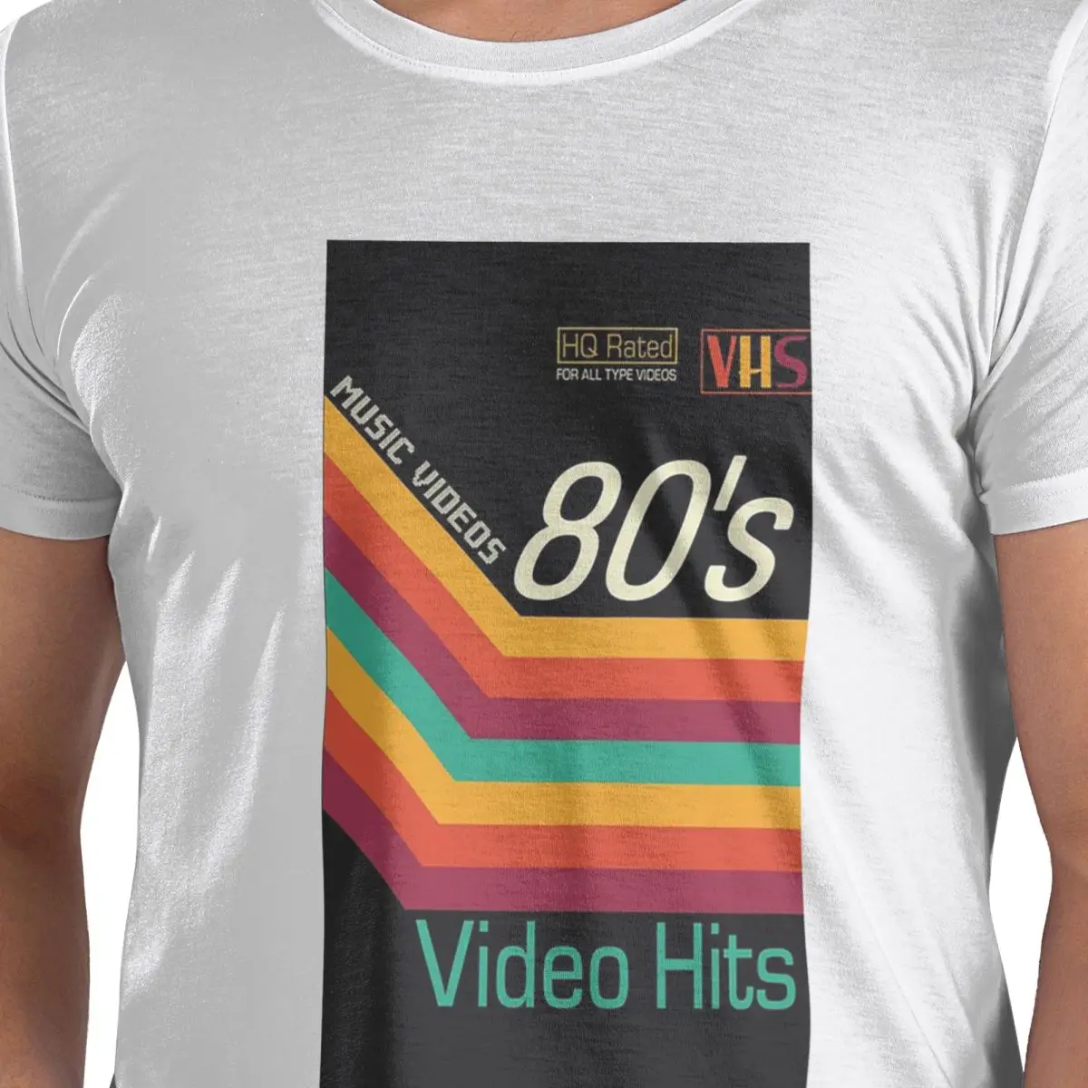 

Ретро музыкальная видео Cassete VHS футболка из 100% хлопка мужские футболки большого размера мужские с круглым вырезом с коротким рукавом S-6XL