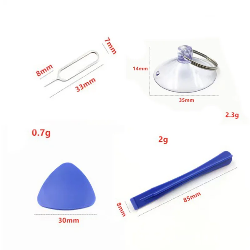 8-piece Portable Suitable Screwdriver Screen Changing Auxiliary Hand Tools For Mobile Phone Repair Kit