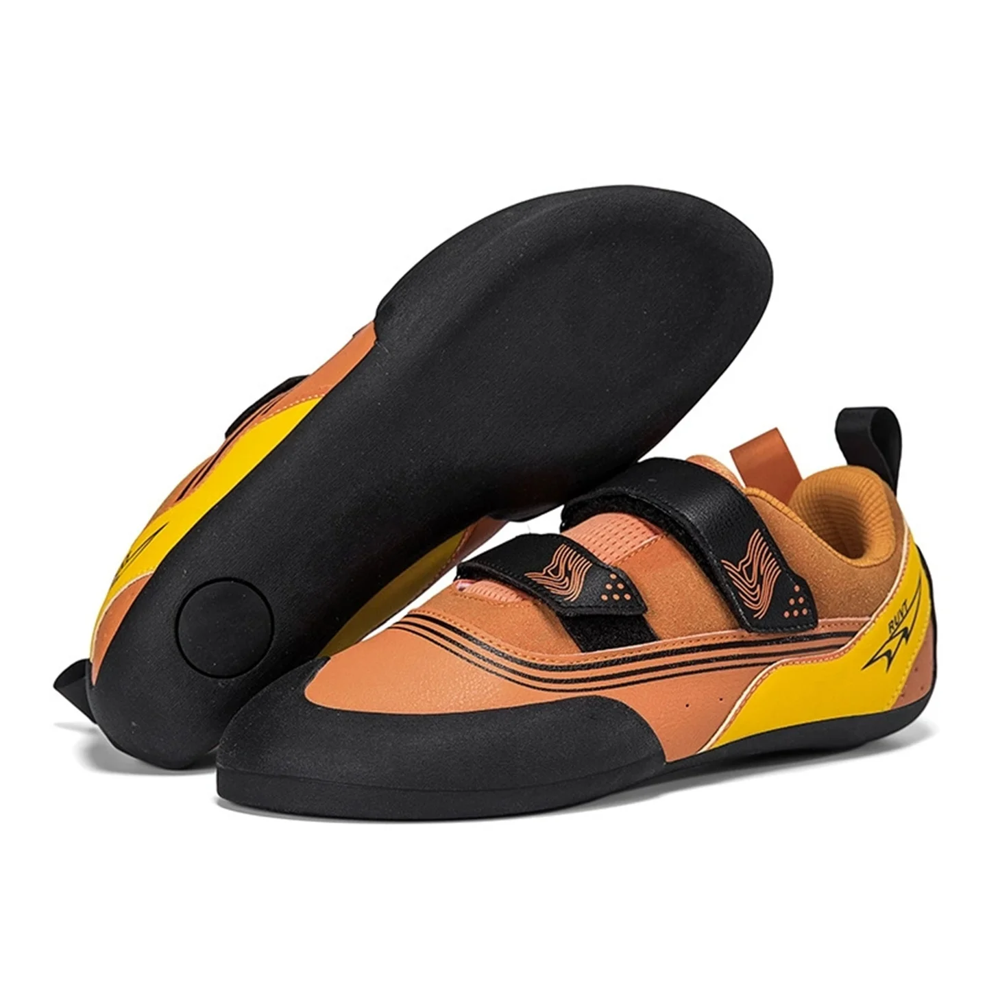 

Туфли для скалолазания Pro Entry — прочная противоскользящая резиновая подошва | Закрытие на липучке | Молодежный/взрослый унисекс для боулдеринга в помещении/на открытом воздухе