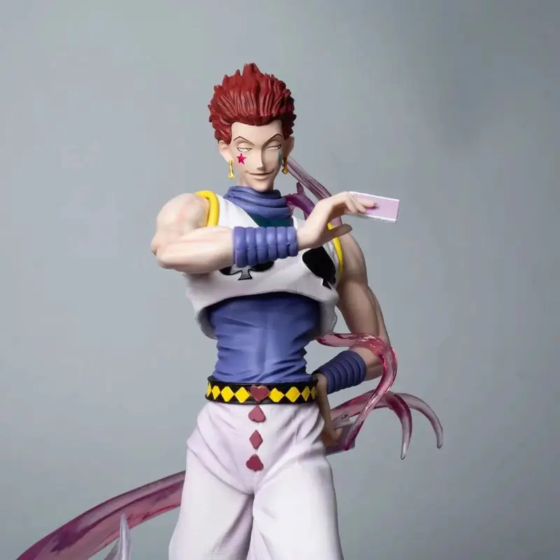 

In Stock Double Head Hisoka Gk Statue Resonance Series Scene Model Boxed Collectible Figurine For Anime Fans Gift Home Decor