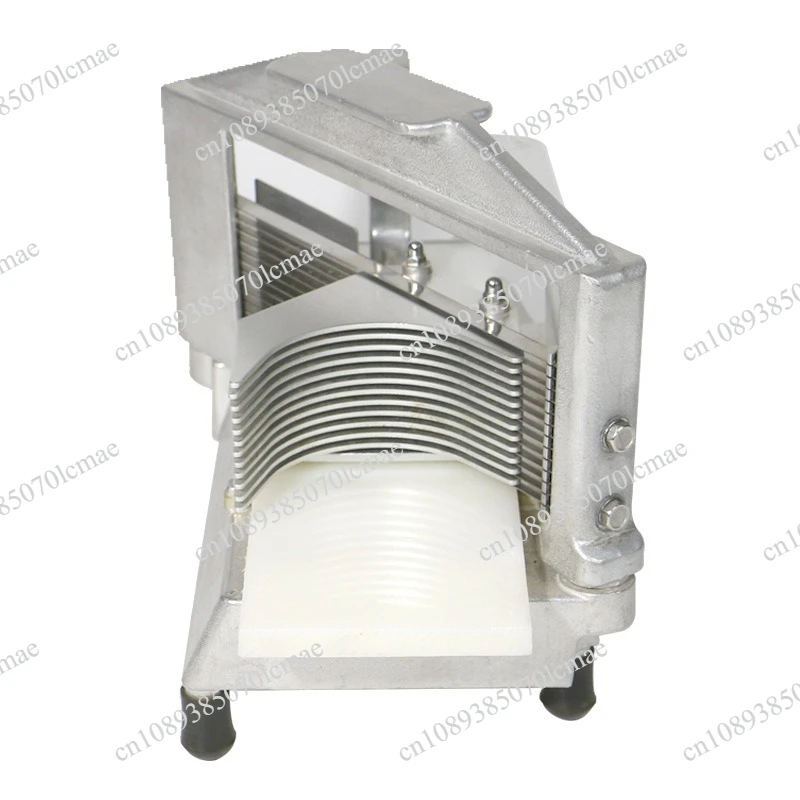 Tomato cutting machine Commercial manual fruit slicer Tomato slicing