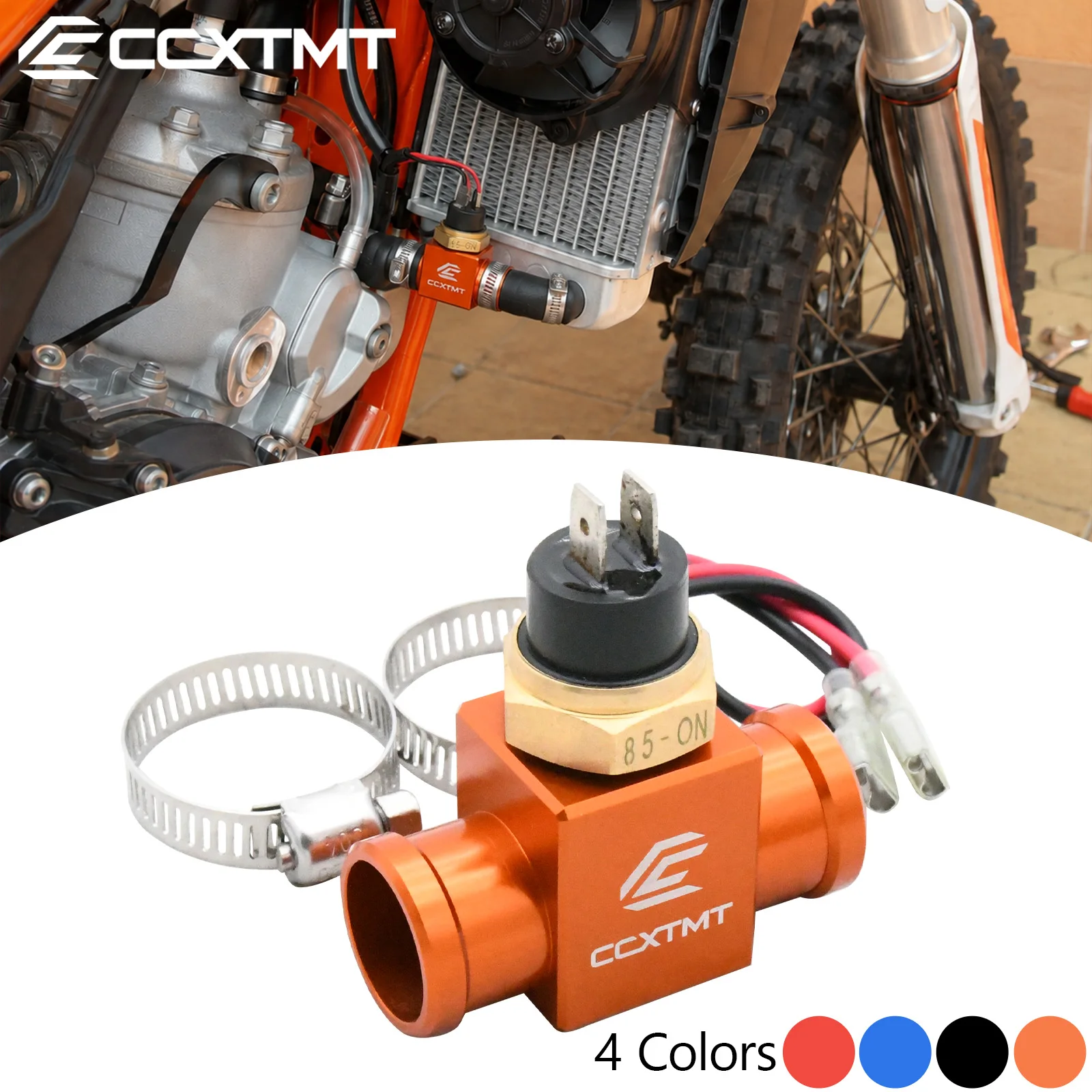 Motorcycle M14x1.5mm Radiator Fan Temperature Switch For KTM 125-530EXC EXCF XC XCF XCW SX SXF Husqvarna Suzuki Yamaha universal