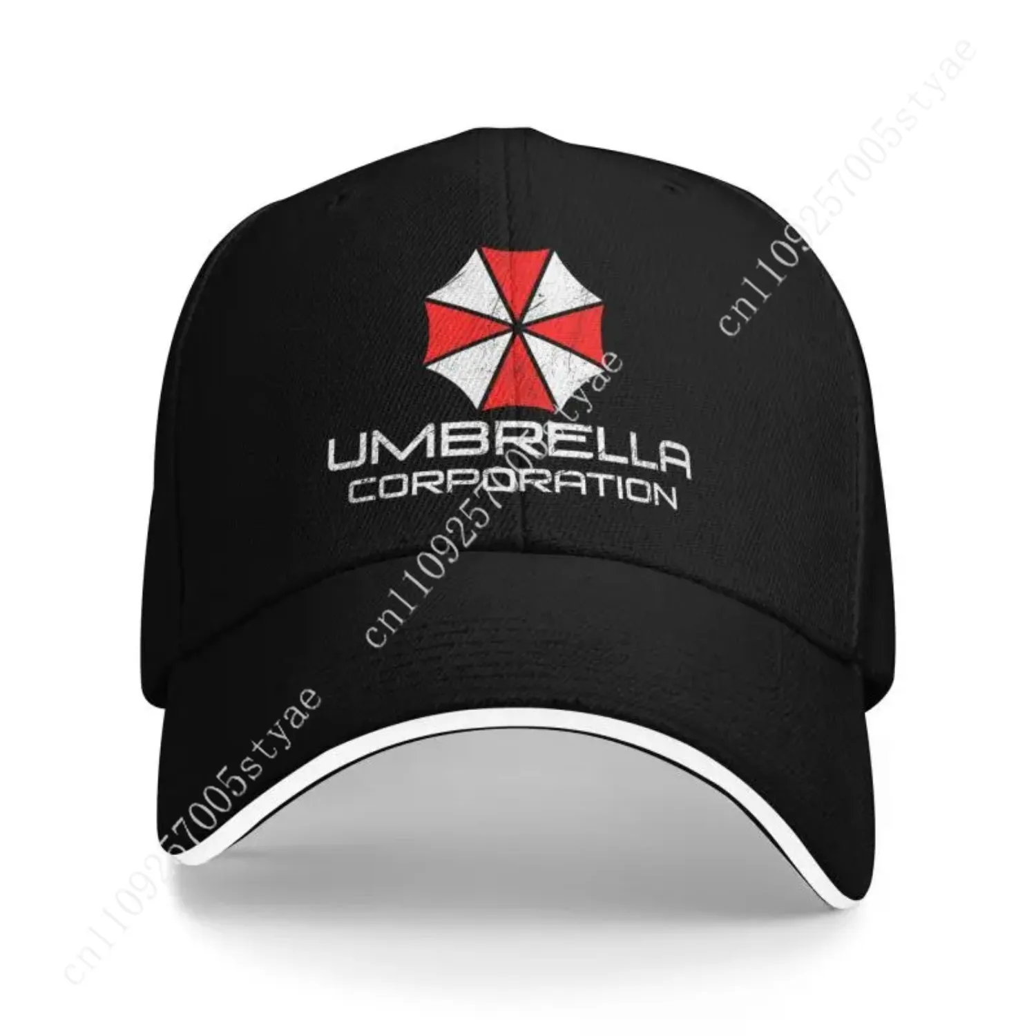 Umbrella Corporation Baseball Cap Retro Adjustable Sandwich Hats for Men Women Breathable Dad Hat Running Golf