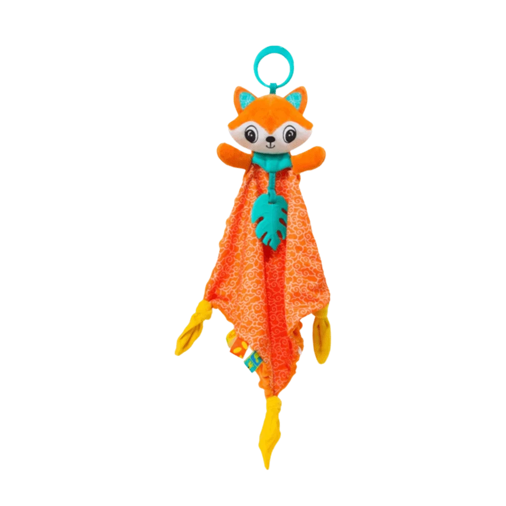 

Lovey Soft Plush Security Blanket Ringing Bell Spiral Hanging Plush Toy Mobile Tags Cartoon Animal Baby Comforter Stroller Car