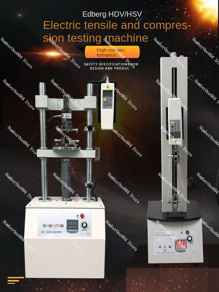 Vertical Electric Push-Pull Effort Tester Force Meter Electric Testing Machine Single Column Testbed