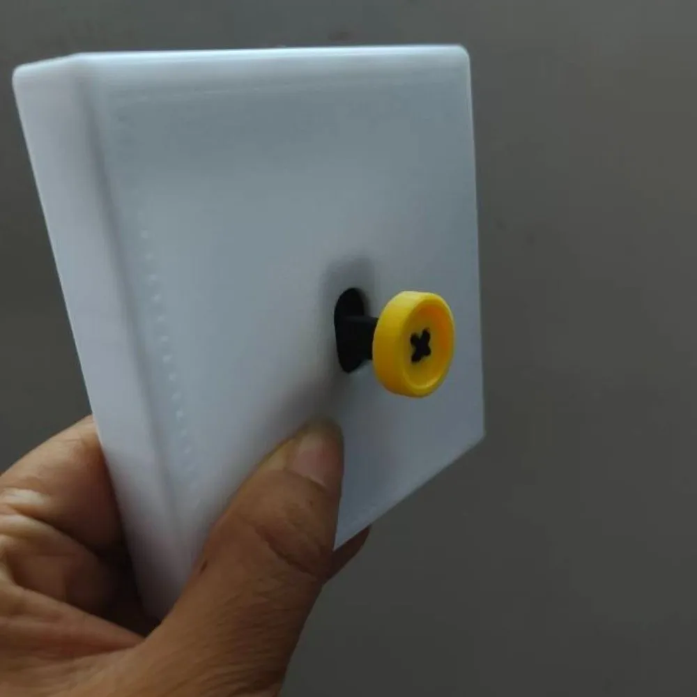 1/2/3 Gang Switch Cover Decorative 3D Printed Switch Protector Retro Creative Light Switch Plate Living Room