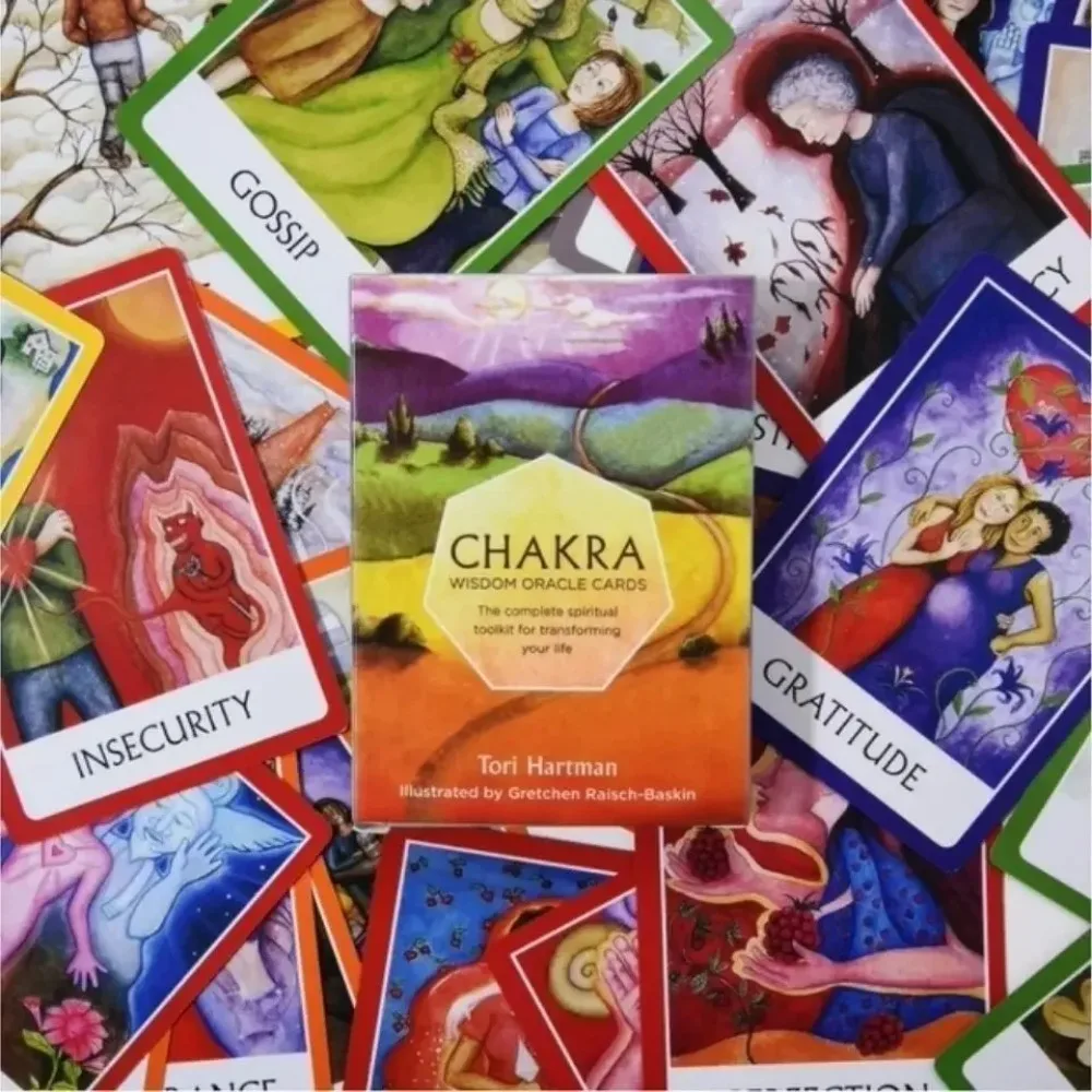 CHAKRA Tarot Card PDF Karty Wyroczni Wróżenie do użytku osobistego Gra planszowa Party Karty astrologiczne dla kobiet Dziewczyna