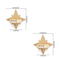 2Pcs Star Cat Perch