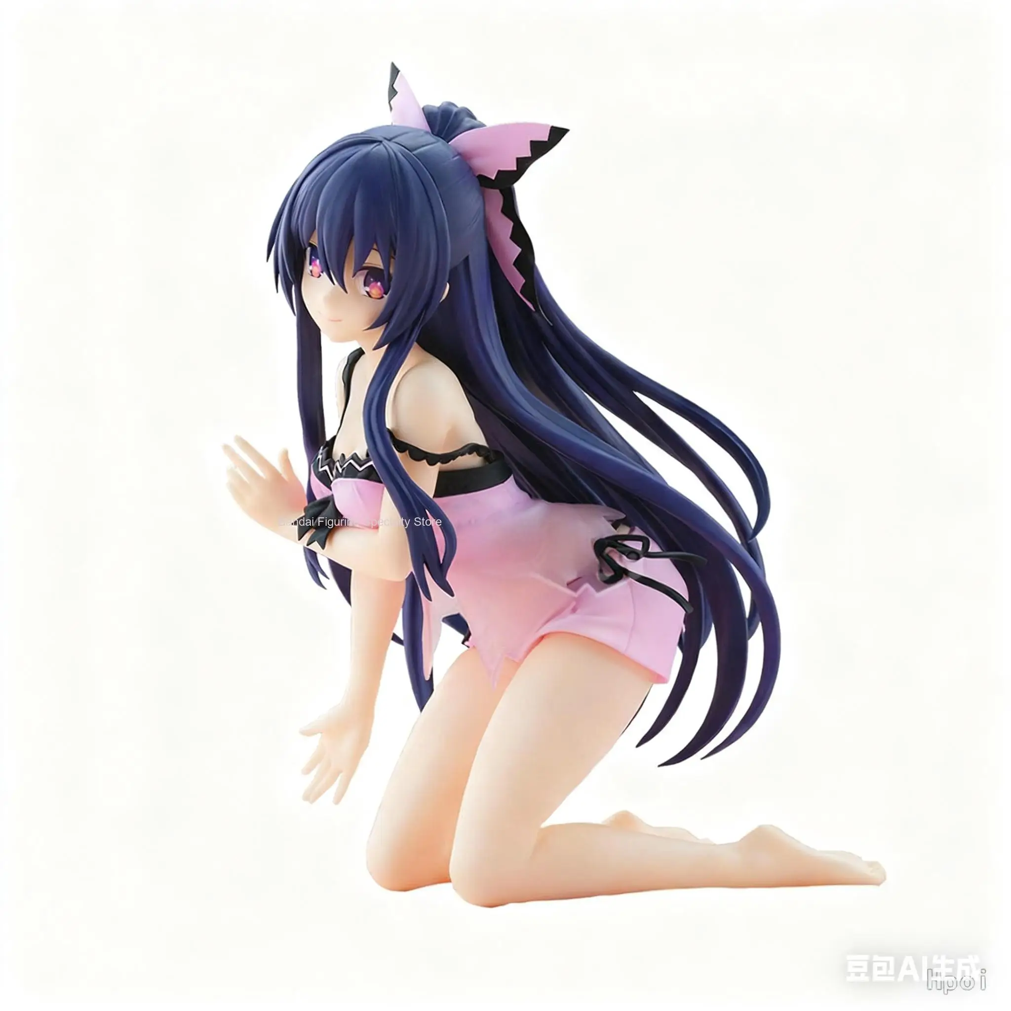 En stock Bandai séduction FIGURE DATE A LIVE Yatogami Tohka Tokisaki Kurumi vêtements en soie douce ver. Figurine d'anime modèle jouet cadeau