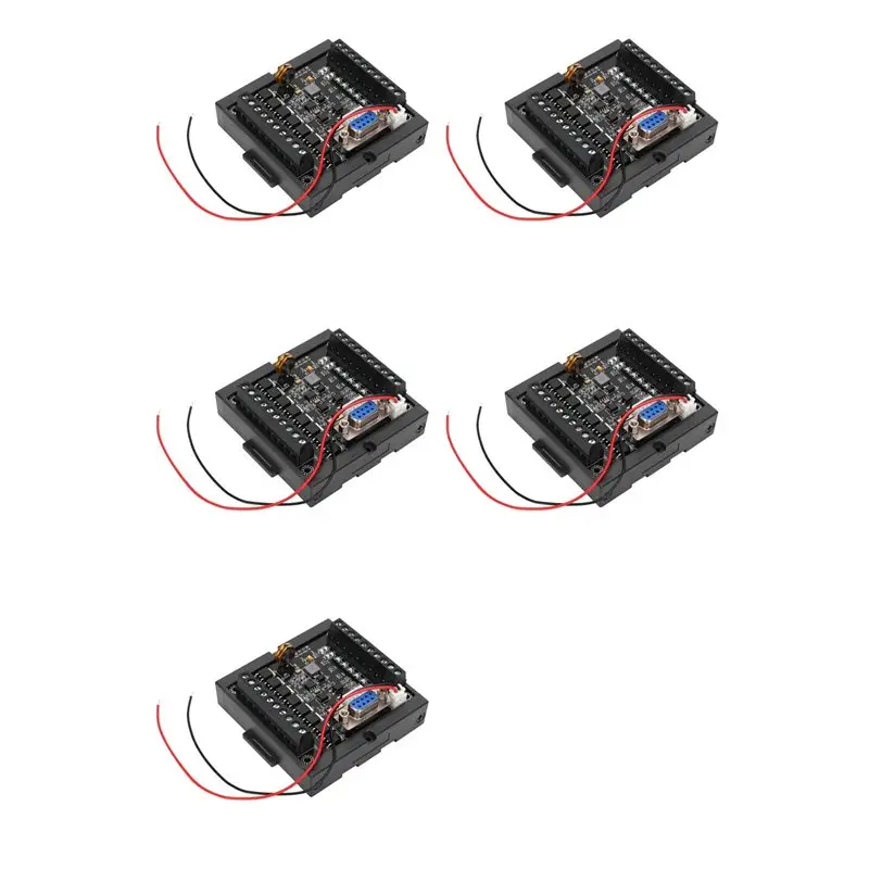 Exquisite-5X Programmable Controller FX1N-20MT PLC Module Regulator Industrial Control Board DC24V Programmable Logic Controller