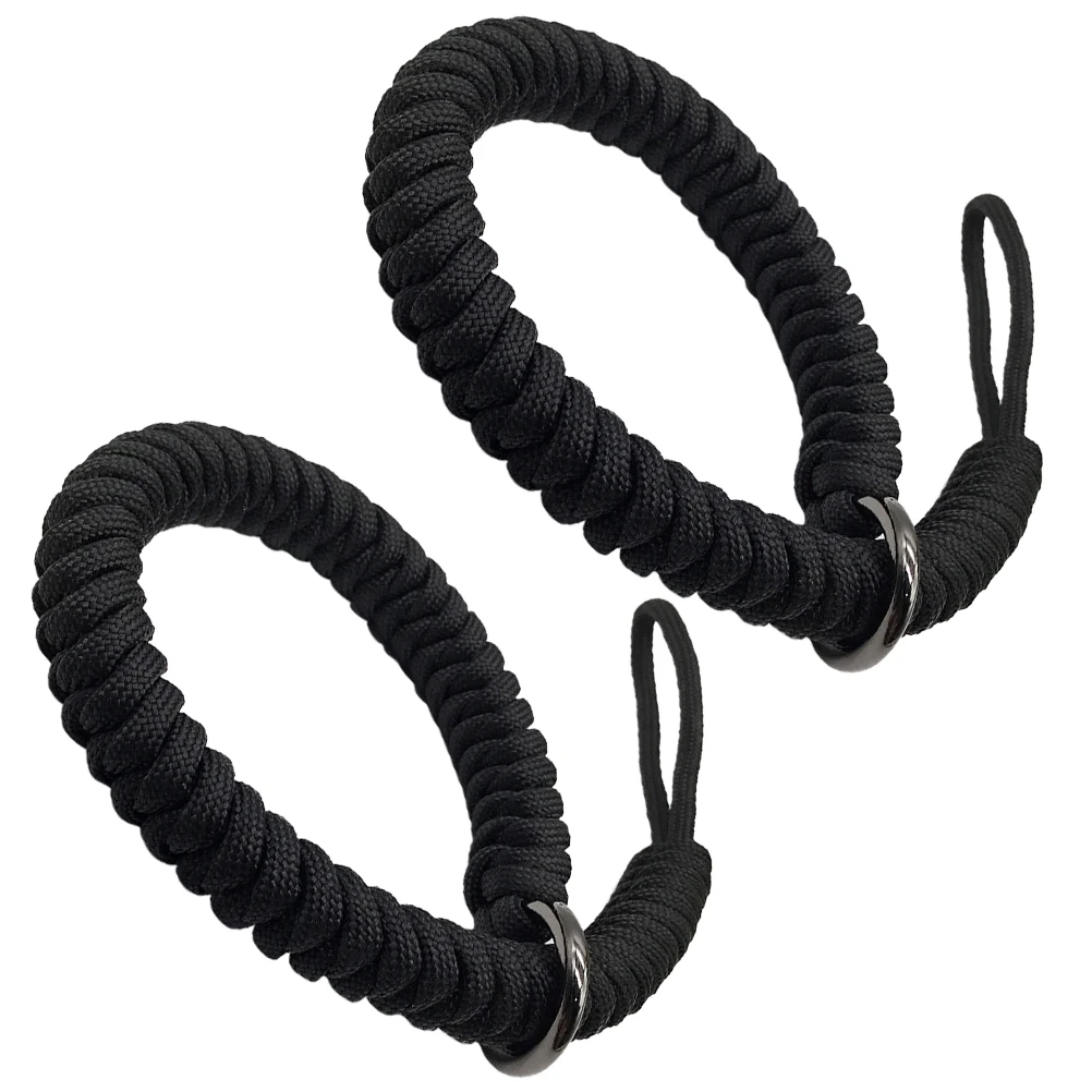 

2 Pcs Camera Wrist Strap Stainless Steel Lanyard Quick Release Camera Strap Space-saving Hand Straps for Cameras Video Parachute