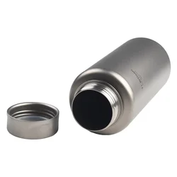 High-Capacity Titaniums Hiking Bottle 700-1000ml Single Layer Cup For Tea Coffee Water Lightweight Camping Gear Camping Supplies