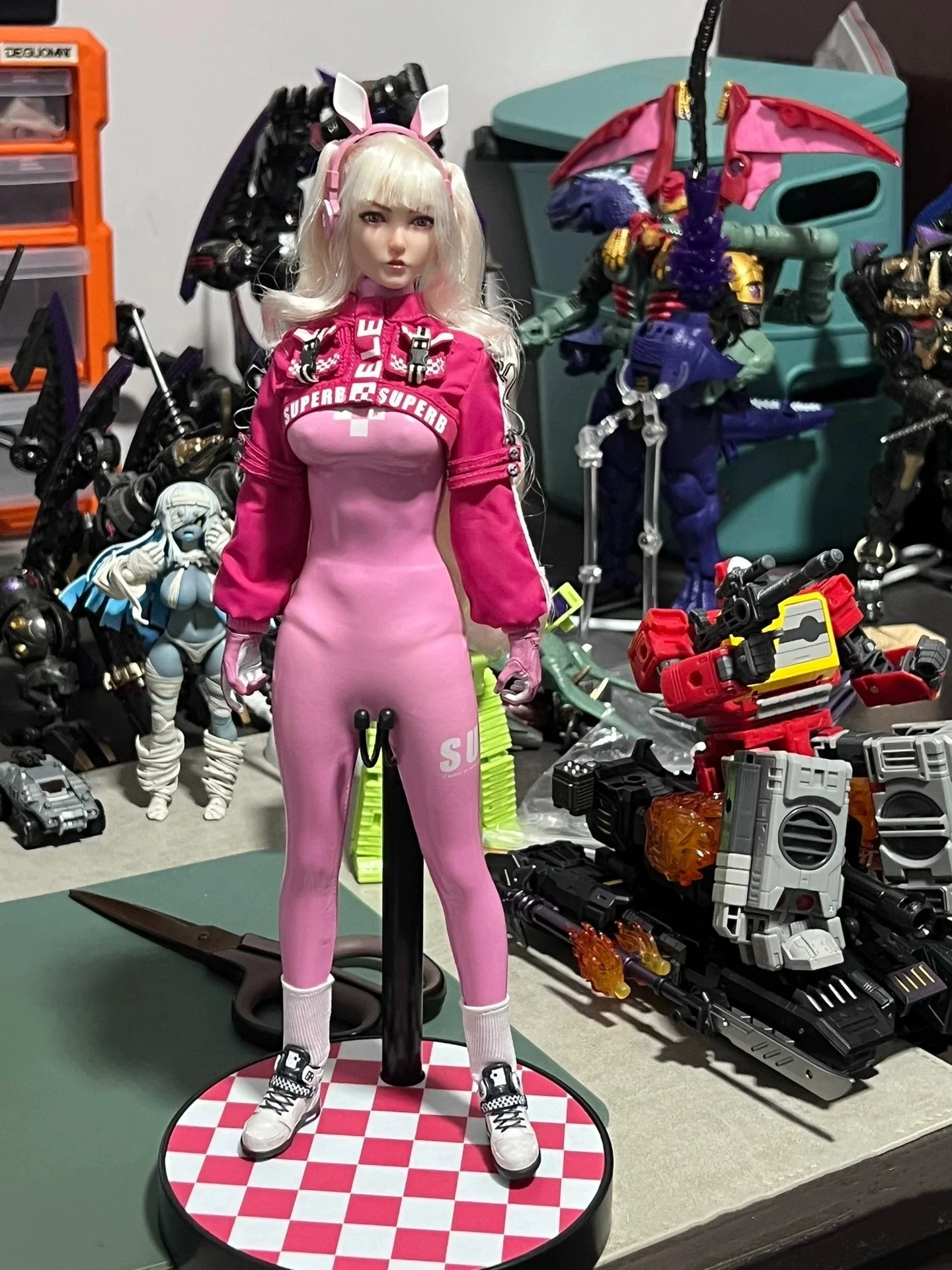 

1/6 Lucky Squad Alice Glass Stone Gs 202401 Масштабные фигурки женщины-солдата, полный набор, 12-дюймовая экшн-фигурка, модель игрушки, подарки