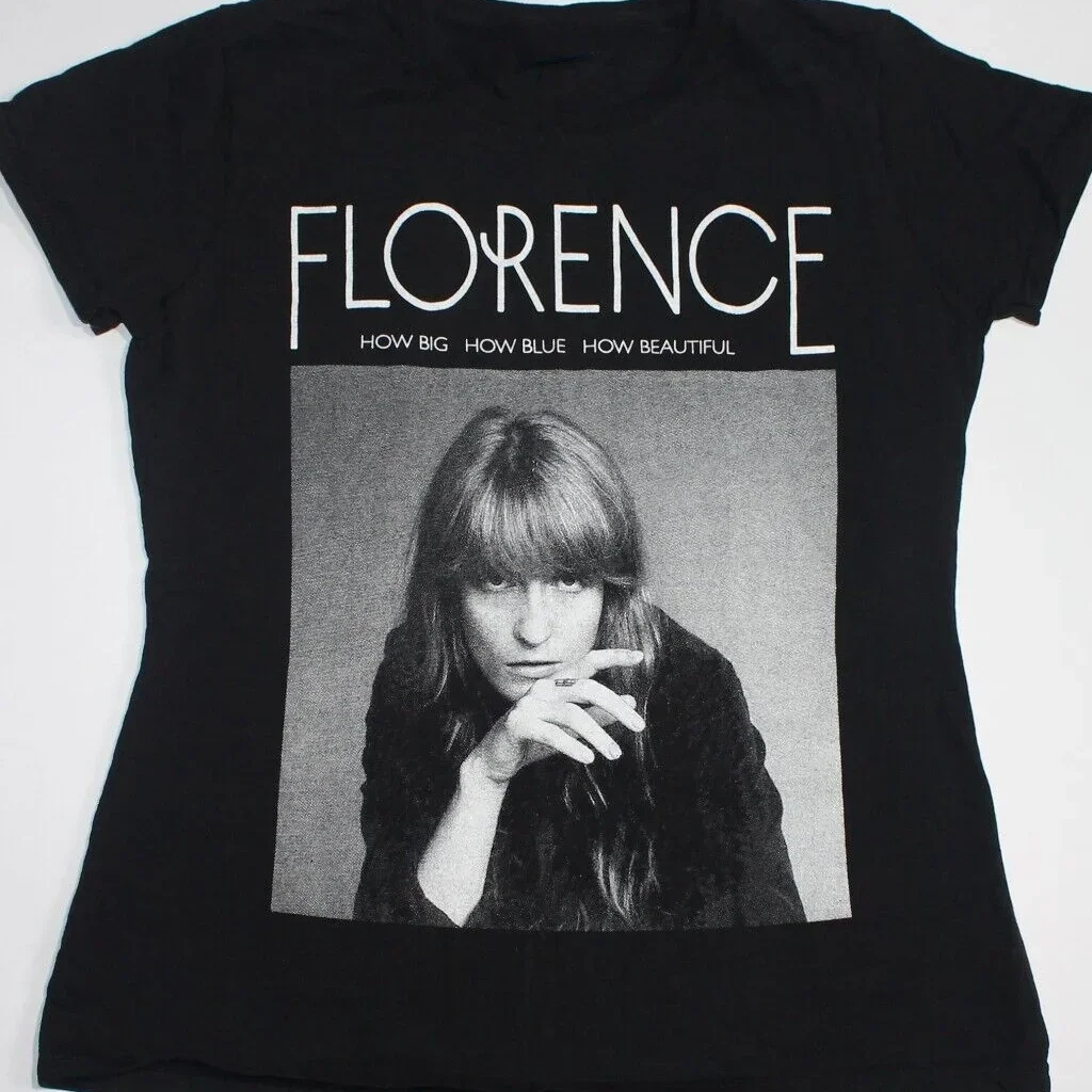 VTG Florence and the Machine band T-shirt black Unisex tee S-5Xl 1F880