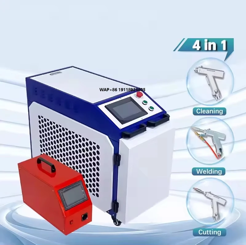 New BUVAncom Portable 1500W Handheld Fiber Welding Machine-Multifunctional for Stainless Steel & Carbon Steel