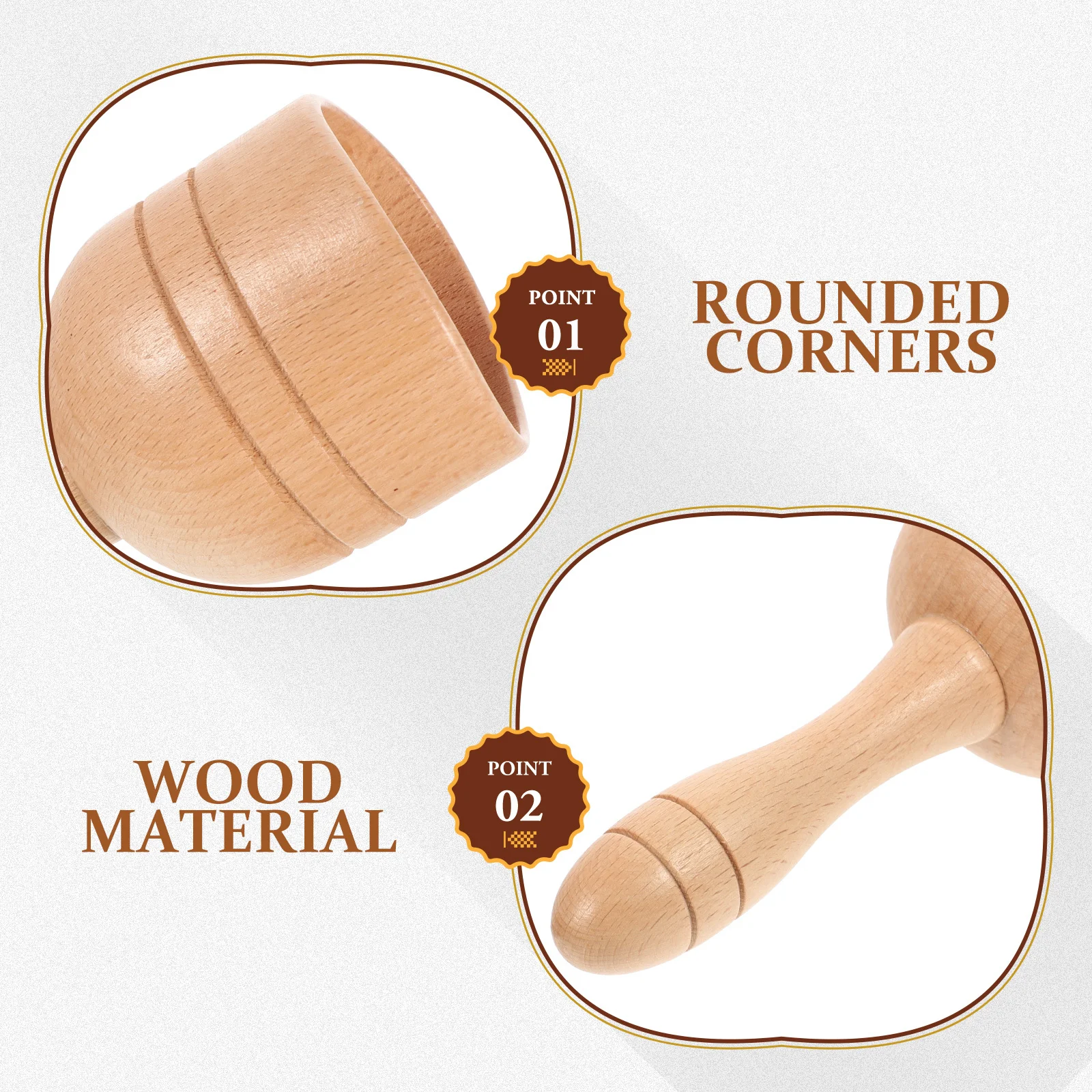 

Wooden Scraping Massager Tool Portable Guasha Massage Device For Muscle Relaxation Pain Relief Home Gym Yoga Studio Use Wood