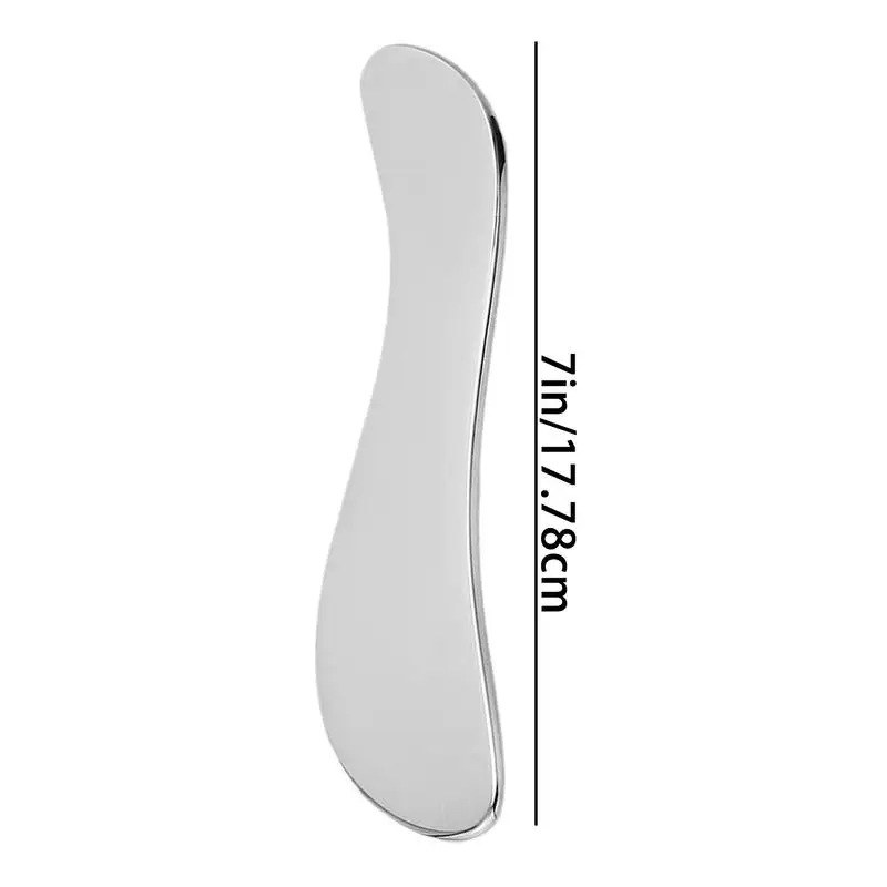 Roestvrij staal Gua Sha Board Spier Schrapen Tool gezondheid Lichaam vormgeven therapie Massage Gereedschap voor Deep Tissue Fascia Gezicht Litteken